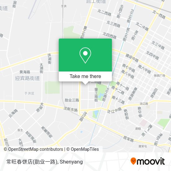 常旺春饼店(勋业一路) map