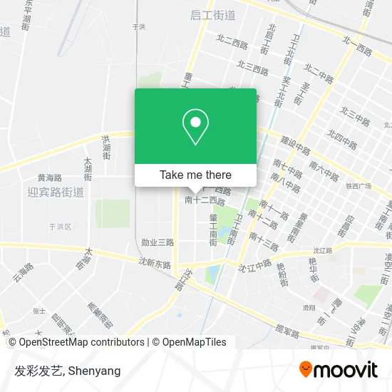 发彩发艺 map