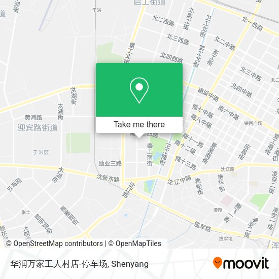 华润万家工人村店-停车场 map