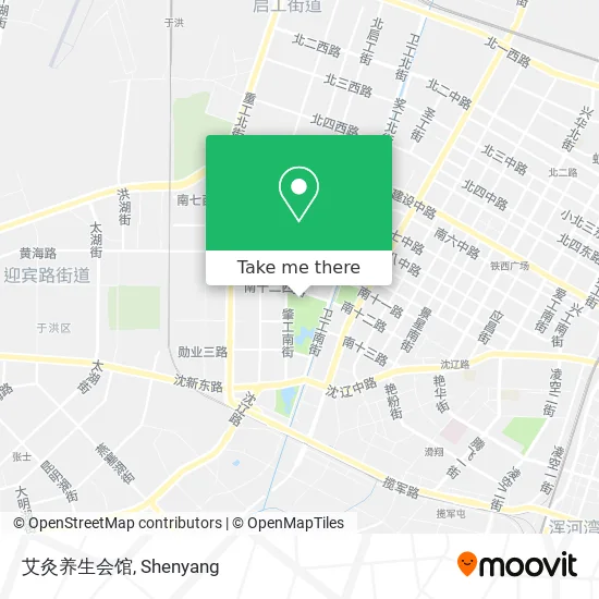 艾灸养生会馆 map