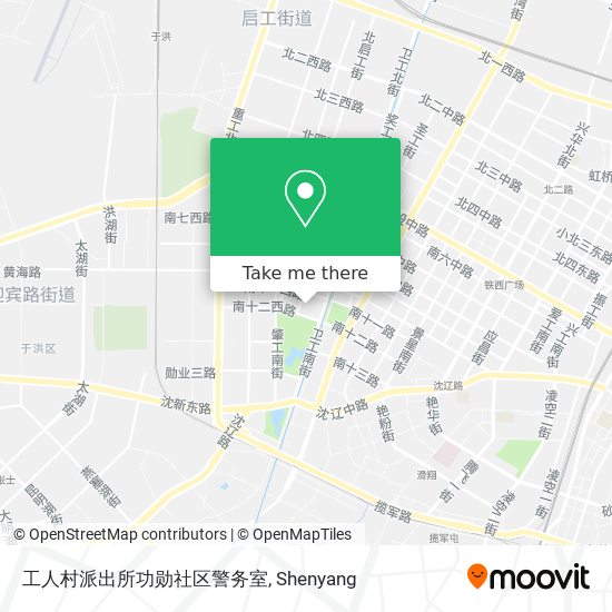 工人村派出所功勋社区警务室 map