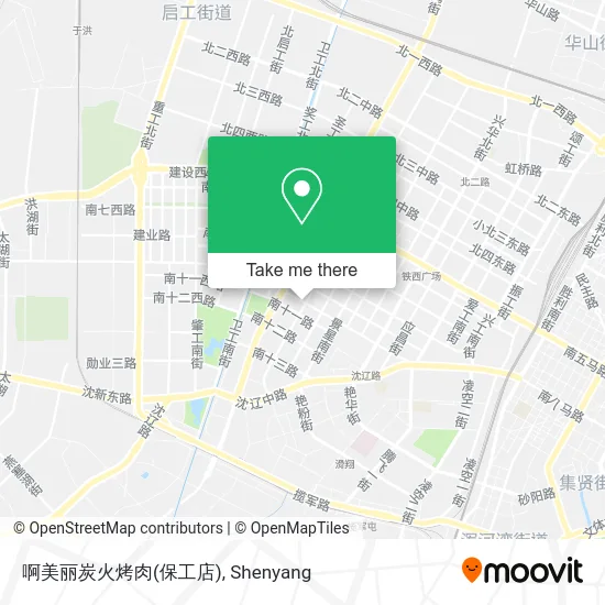 啊美丽炭火烤肉(保工店) map