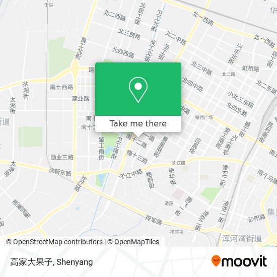 高家大果子 map