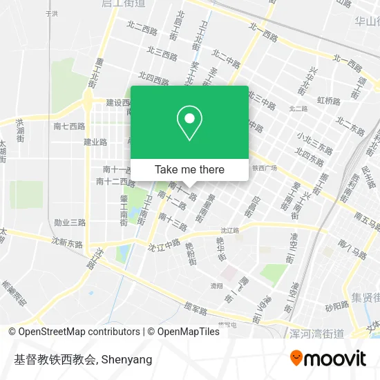 基督教铁西教会 map