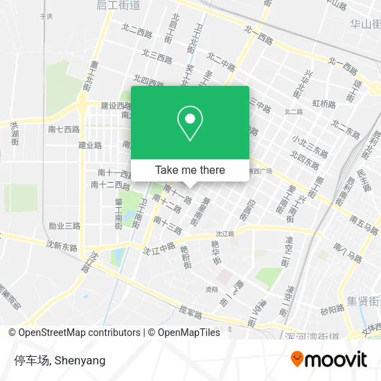 停车场 map