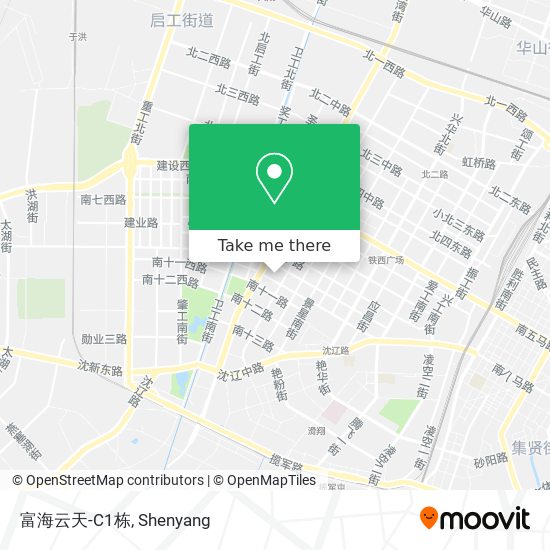 富海云天-C1栋 map