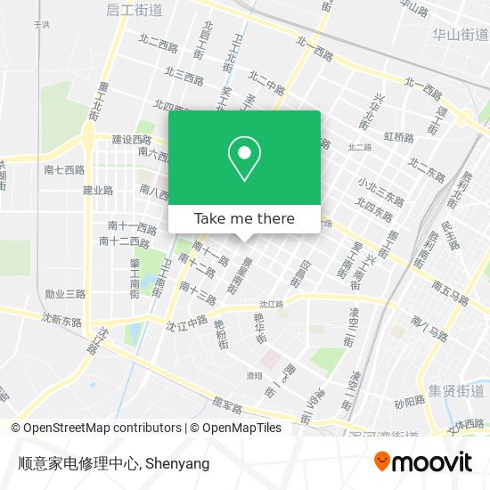 顺意家电修理中心 map