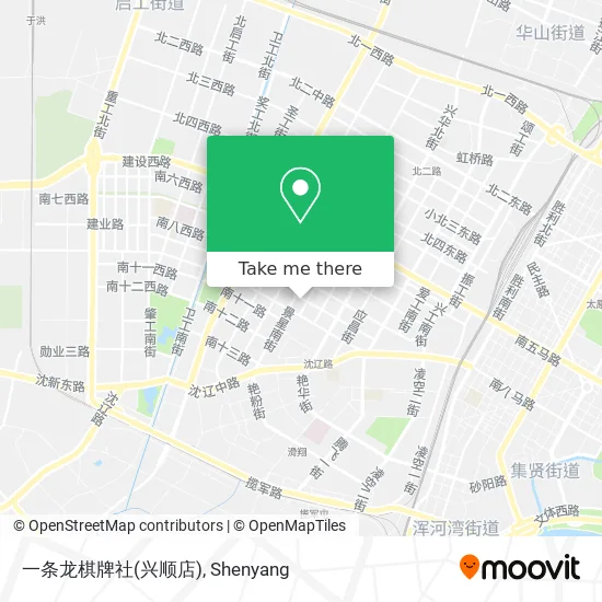 一条龙棋牌社(兴顺店) map