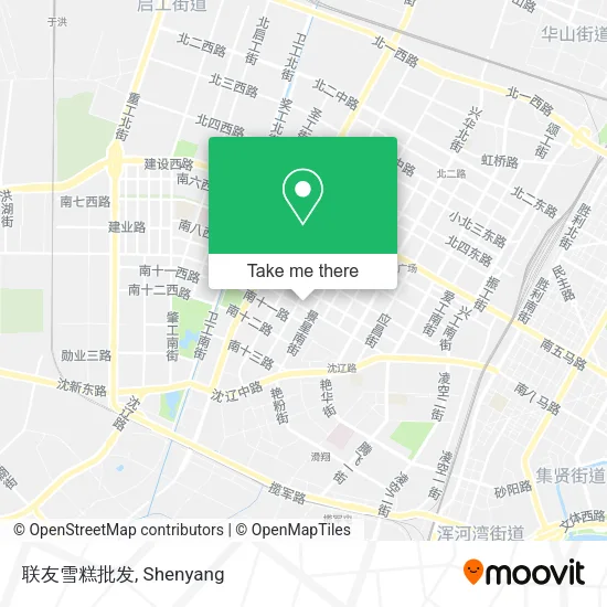 联友雪糕批发 map