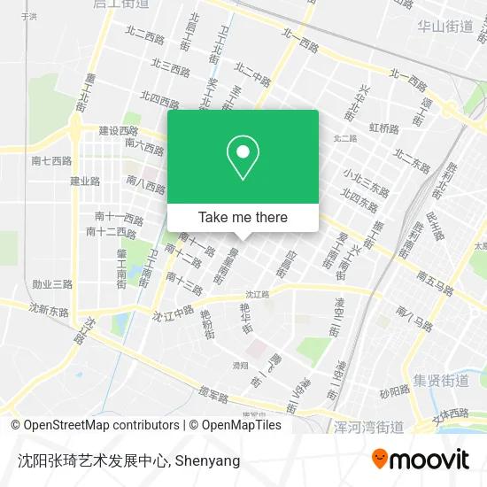 沈阳张琦艺术发展中心 map