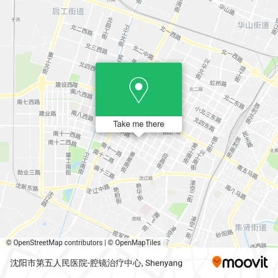 沈阳市第五人民医院-腔镜治疗中心 map