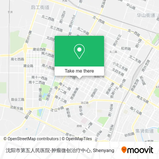 沈阳市第五人民医院-肿瘤微创治疗中心 map