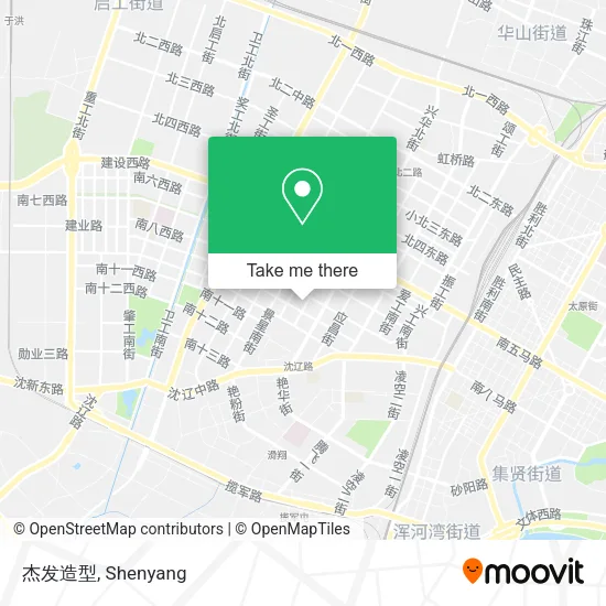 杰发造型 map
