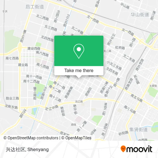 兴达社区 map