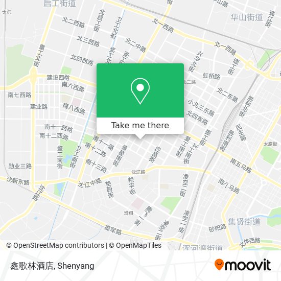 鑫歌林酒店 map
