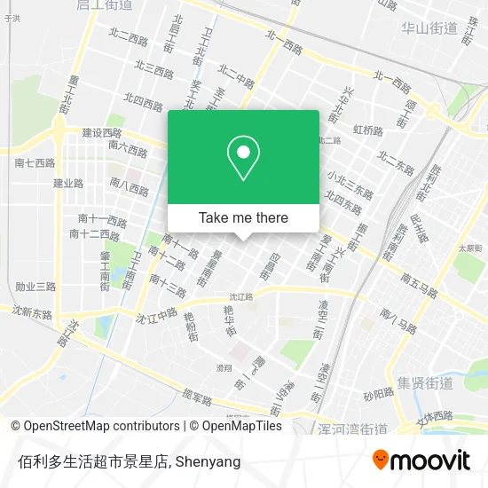 佰利多生活超市景星店 map
