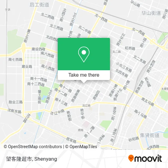 望客隆超市 map