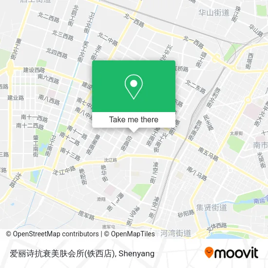 爱丽诗抗衰美肤会所(铁西店) map