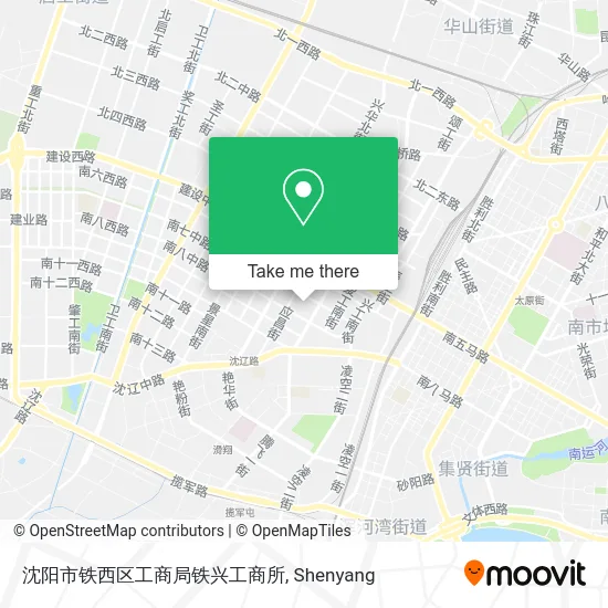 沈阳市铁西区工商局铁兴工商所 map