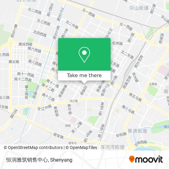 恒润雅筑销售中心 map