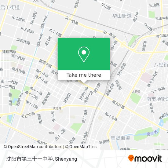 沈阳市第三十一中学 map