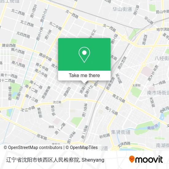 辽宁省沈阳市铁西区人民检察院 map