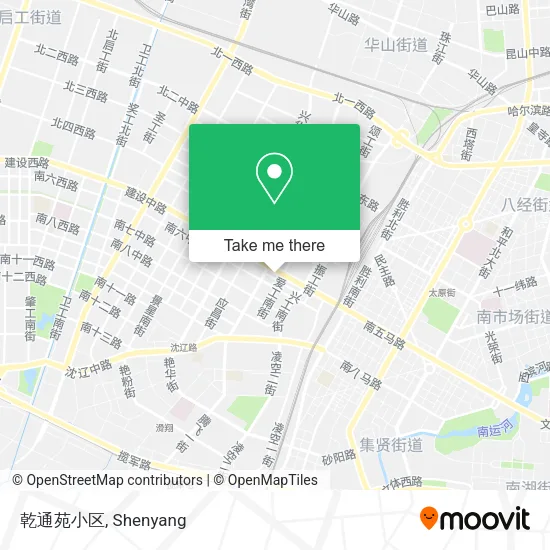 乾通苑小区 map
