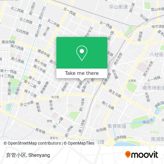 弃管小区 map