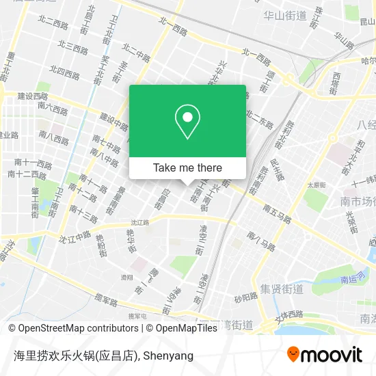 海里捞欢乐火锅(应昌店) map