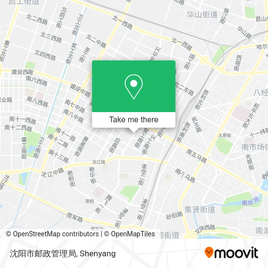 沈阳市邮政管理局 map