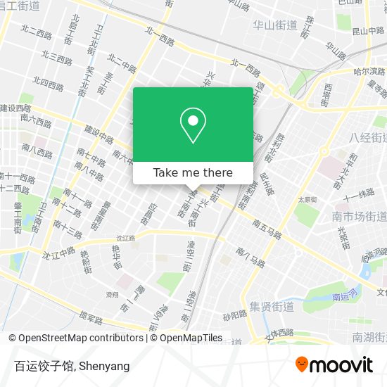 百运饺子馆 map
