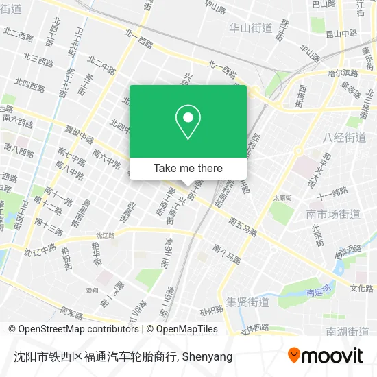 沈阳市铁西区福通汽车轮胎商行 map