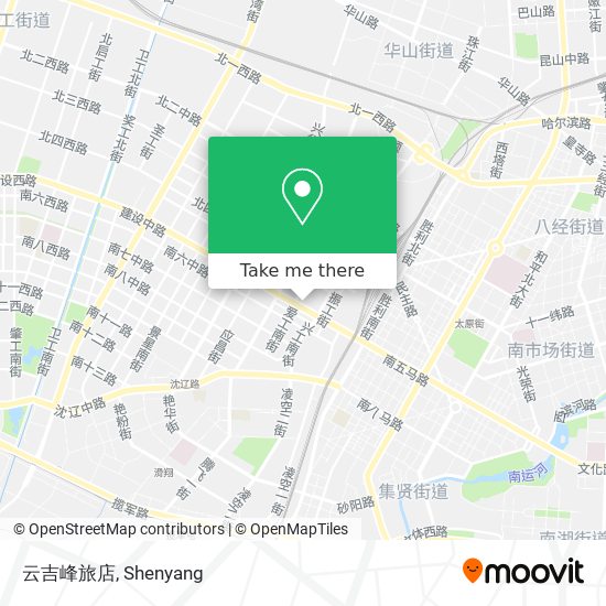 云吉峰旅店 map