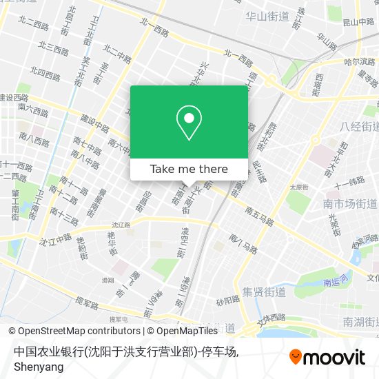 中国农业银行(沈阳于洪支行营业部)-停车场 map