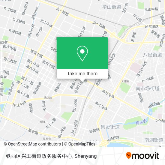 铁西区兴工街道政务服务中心 map