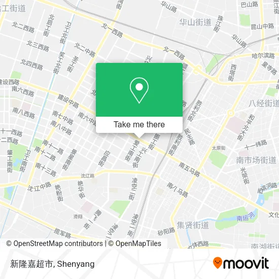 新隆嘉超市 map