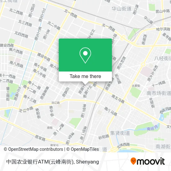 中国农业银行ATM(云峰南街) map