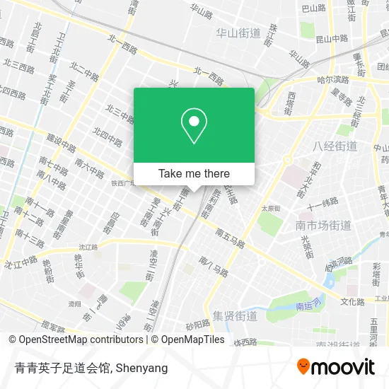 青青英子足道会馆 map