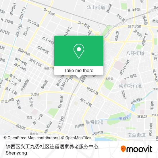 铁西区兴工九委社区连霞居家养老服务中心 map