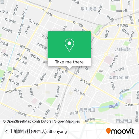 金土地旅行社(铁西店) map