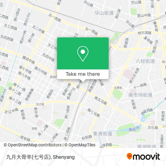 九月大骨羊(七号店) map