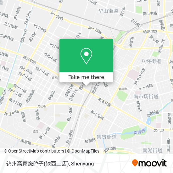 锦州高家烧鸽子(铁西二店) map