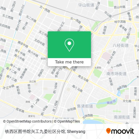铁西区图书馆兴工九委社区分馆 map