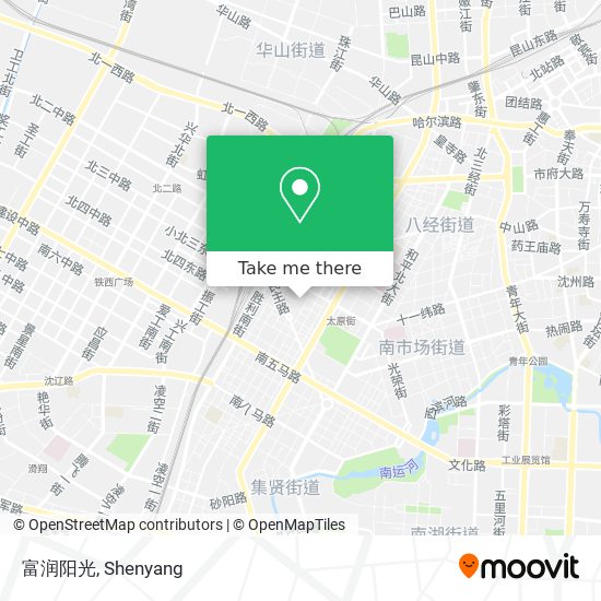 富润阳光 map