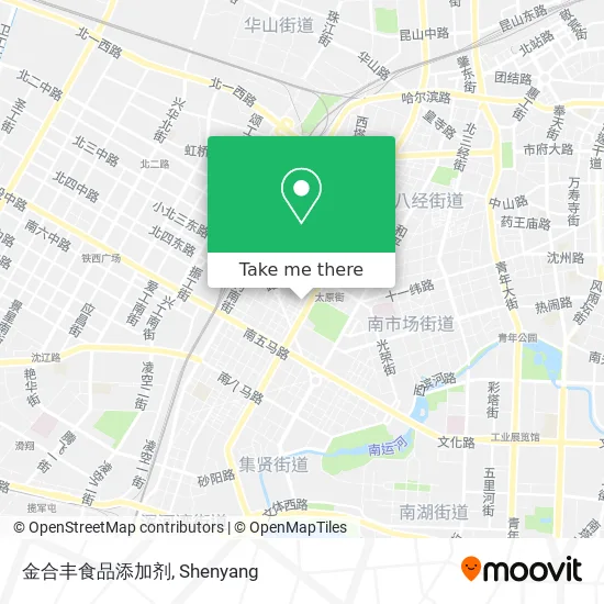 金合丰食品添加剂 map