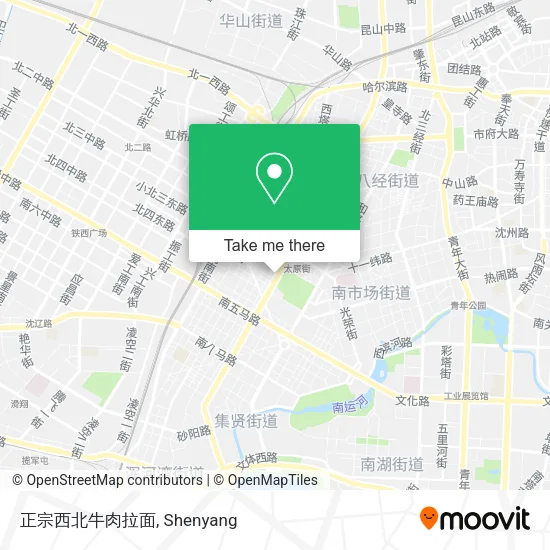 正宗西北牛肉拉面 map
