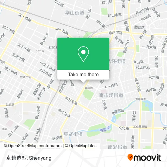 卓越造型 map