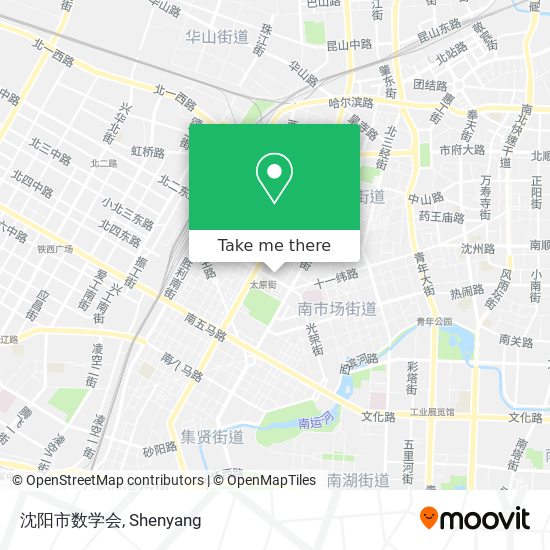 沈阳市数学会 map
