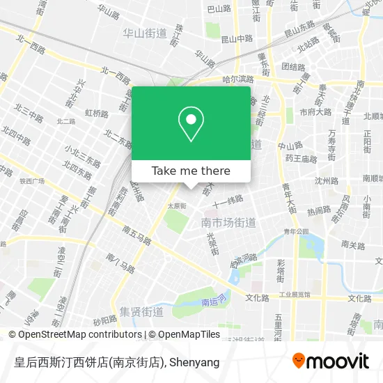 皇后西斯汀西饼店(南京街店) map
