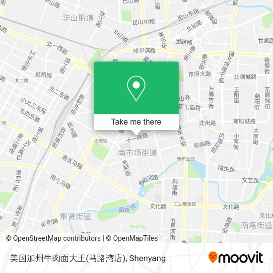 美国加州牛肉面大王(马路湾店) map